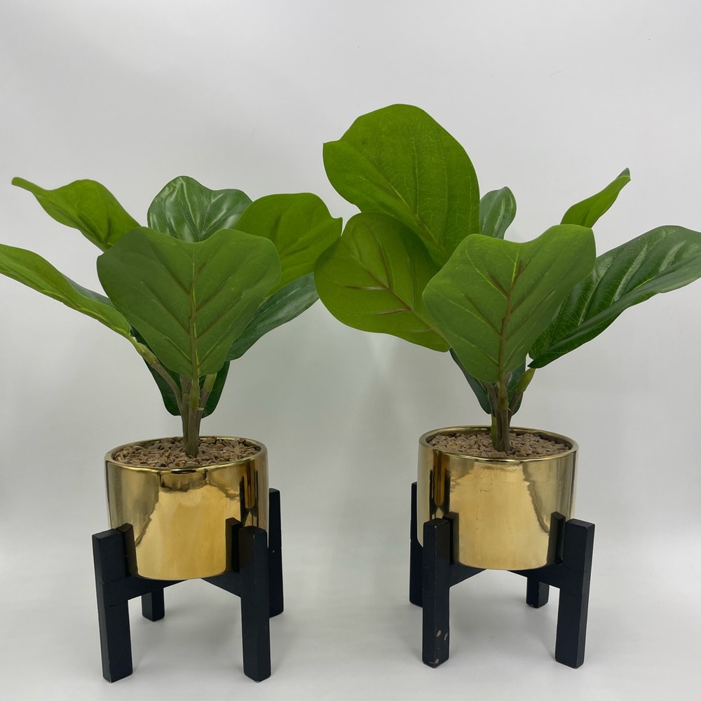 Target fake plant table decor